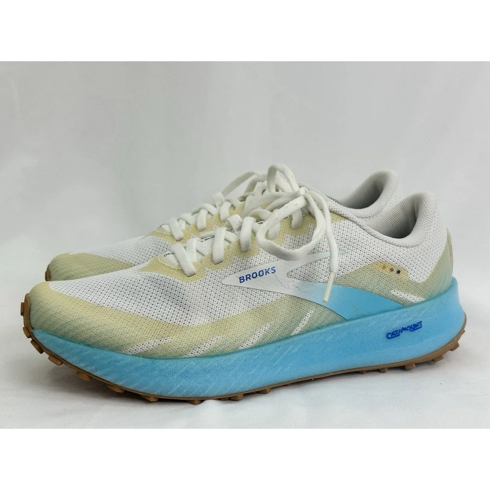 Brooks Catamount Athletic‎ Sneaker Women's 11B White Mesh Trail Running